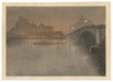 Putney bridge from the South by Markino Yoshio (1870-1956), c.1910 (Front)